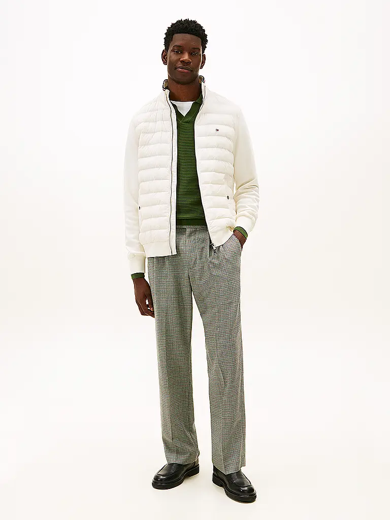 TOMMY HILFIGER | Sweat-shirt zippé | Crème