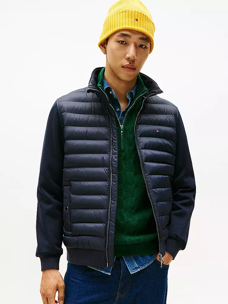 TOMMY HILFIGER | Sweatjacke | Bleu foncé