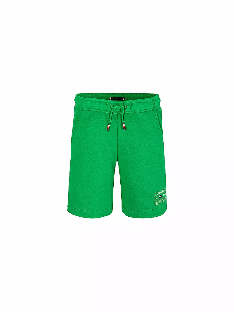TOMMY HILFIGER | Sweatshorts garçon | grün