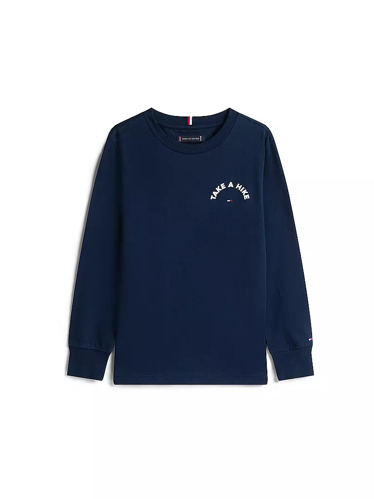 TOMMY HILFIGER | T-shirt à manches longues garçon | dunkelblau
