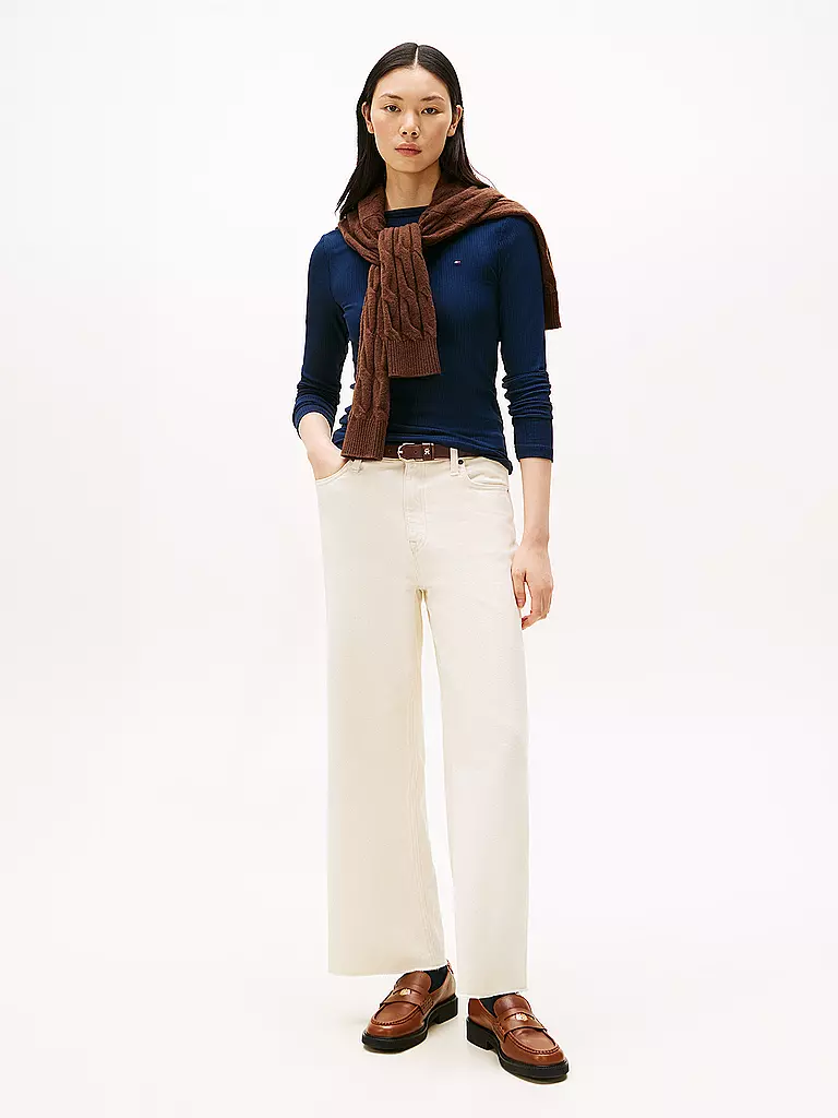 TOMMY HILFIGER | T-shirt à manches longues | Bleu foncé