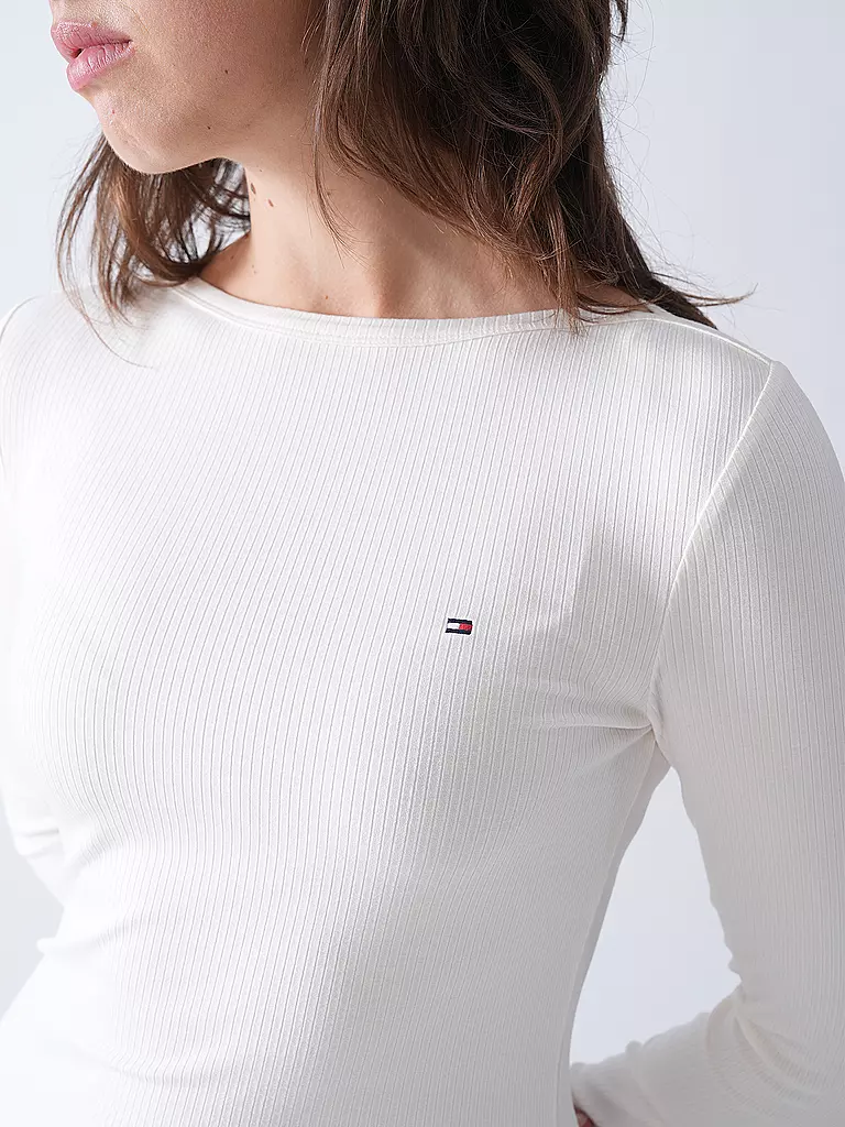 TOMMY HILFIGER | T-shirt à manches longues | Blanc