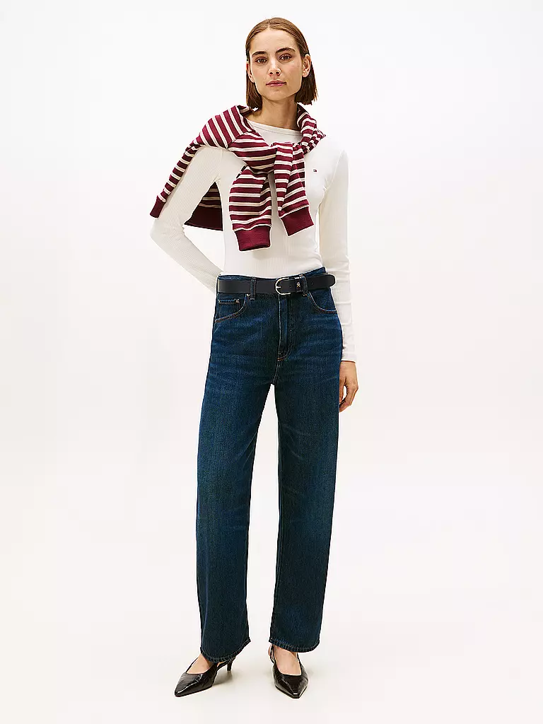 TOMMY HILFIGER | T-shirt à manches longues | Blanc