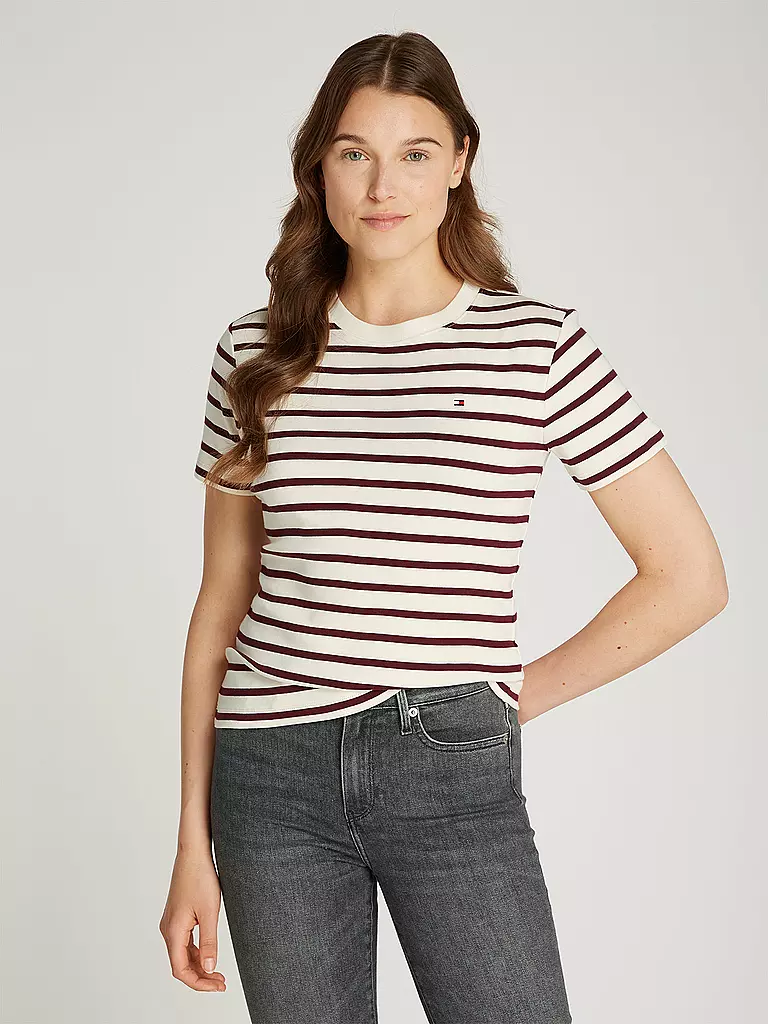 TOMMY HILFIGER | T-Shirt  | Beige