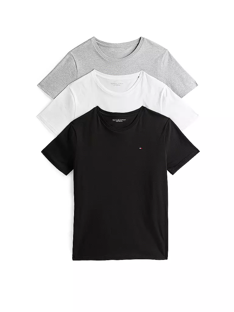TOMMY HILFIGER | T-Shirt 3er Pkg | weiss