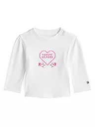 TOMMY HILFIGER | T-shirt bébé à manches longues | Blanc