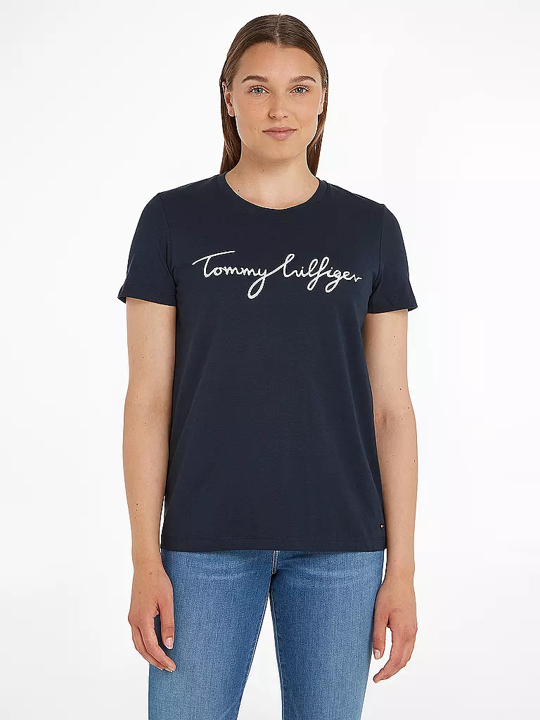 TOMMY HILFIGER | T-shirt coupe régulière | Bleu