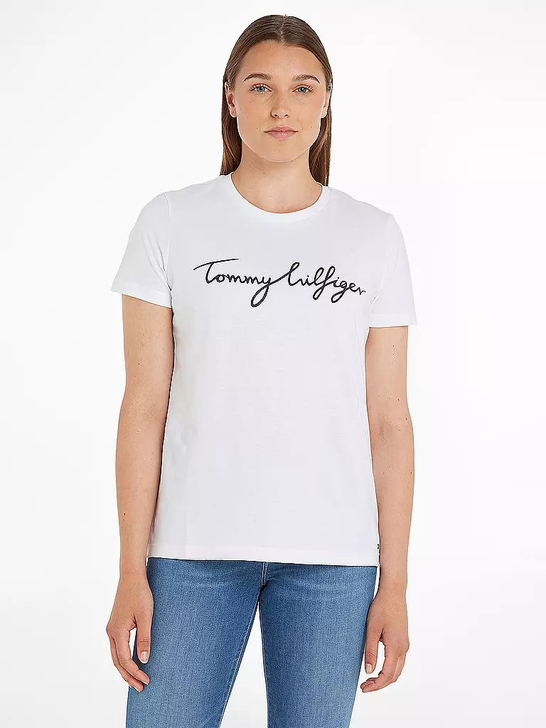 TOMMY HILFIGER | T-shirt coupe régulière | Blanc