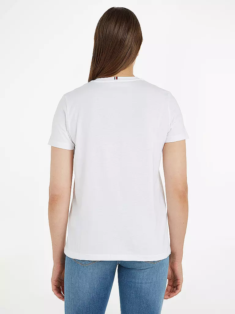 TOMMY HILFIGER | T-shirt coupe régulière | Blanc