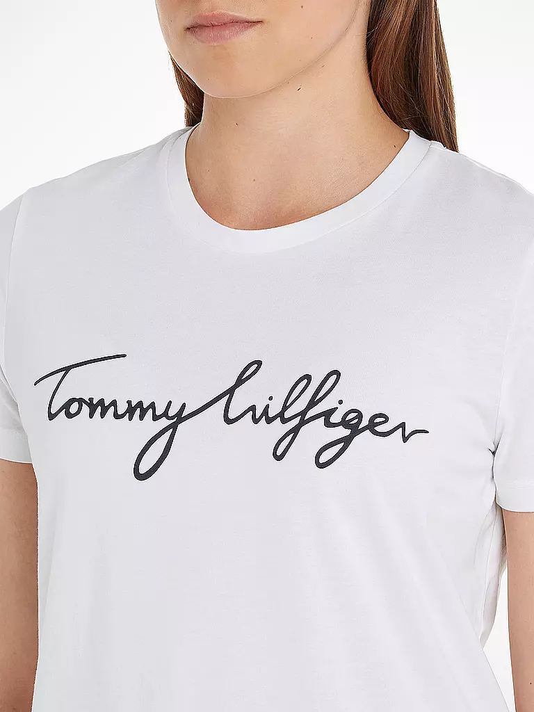 TOMMY HILFIGER | T-shirt coupe régulière | Blanc