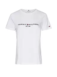 TOMMY HILFIGER | T-Shirt Regular Fit  | Blanc