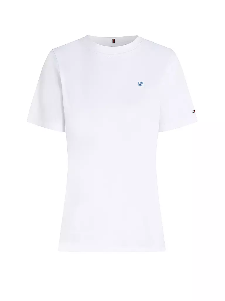 TOMMY HILFIGER | T-shirt coupe regular | weiss