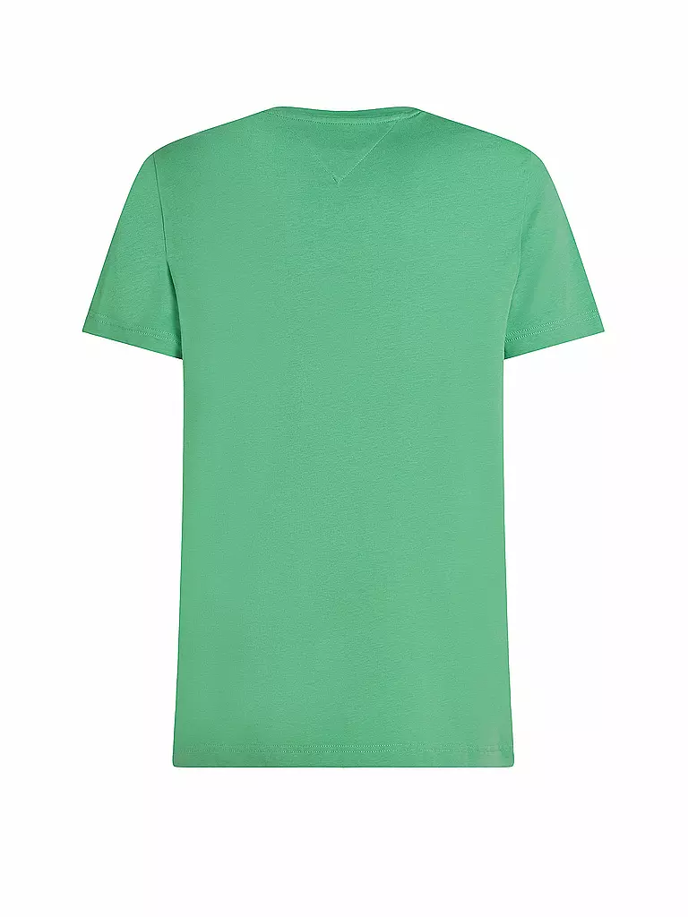 TOMMY HILFIGER | T-shirt Coupe Slim | grün