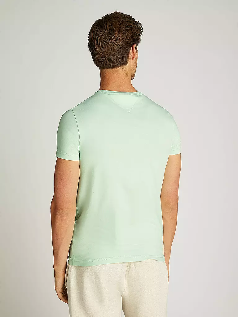 TOMMY HILFIGER | T-shirt coupe slim | hellgrün