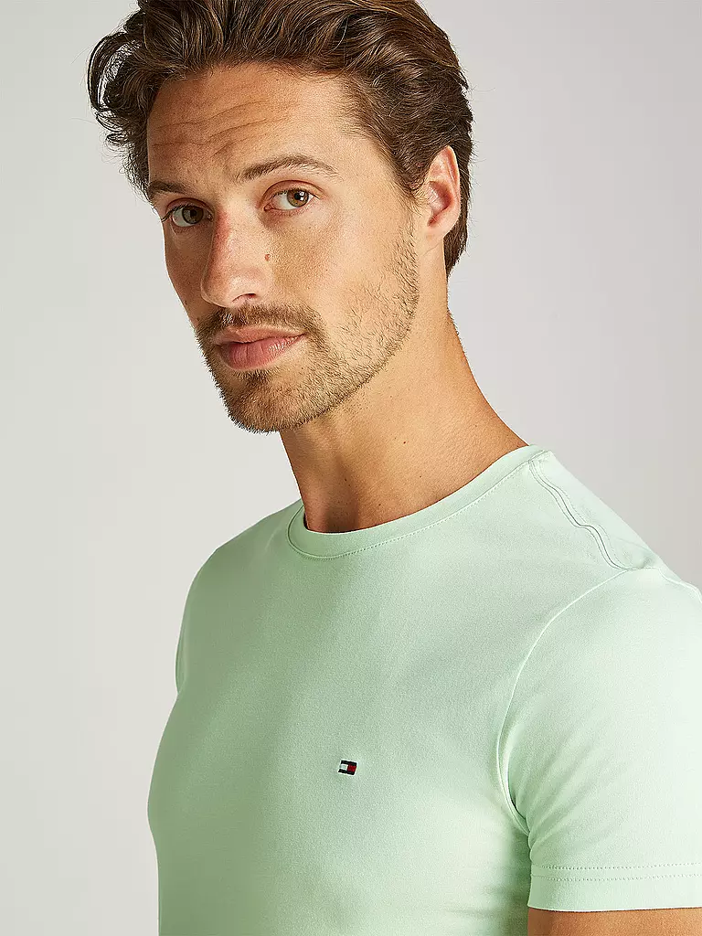 TOMMY HILFIGER | T-shirt coupe slim | hellgrün