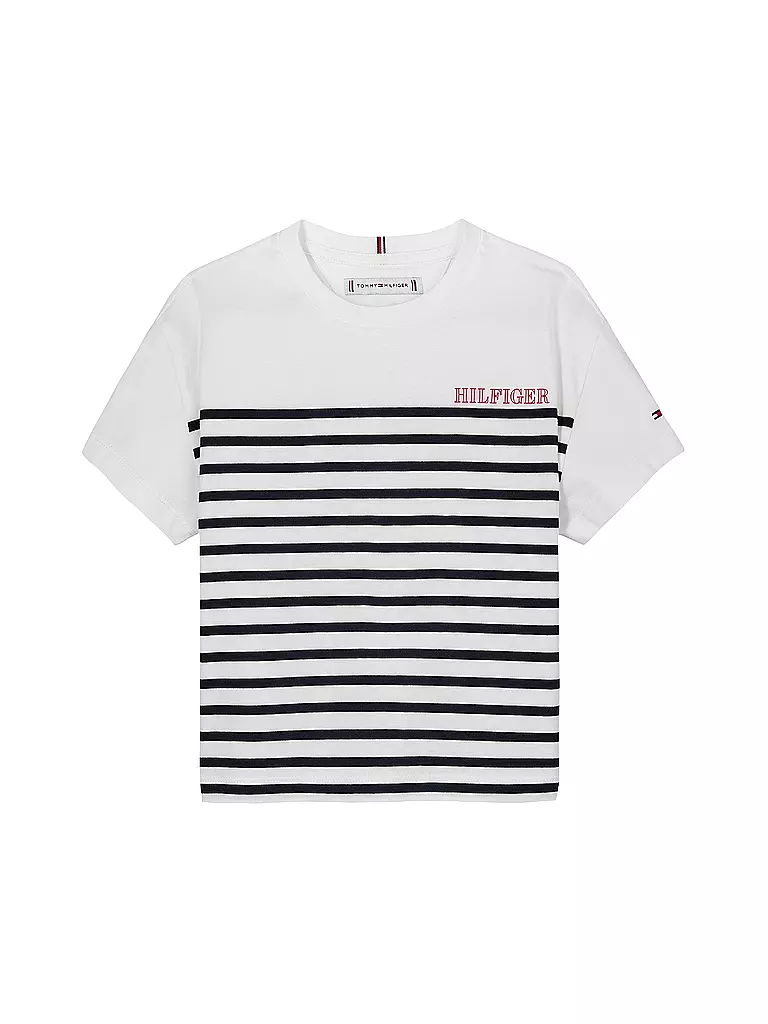 TOMMY HILFIGER | T-shirt fille | Blanc