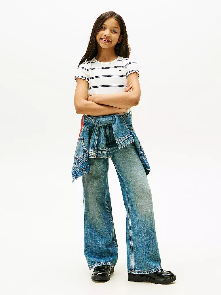 TOMMY HILFIGER | T-shirt fille | weiss