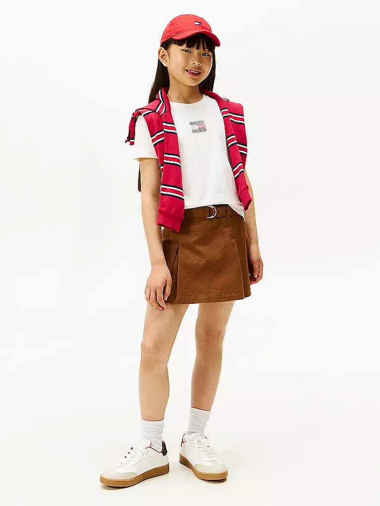 TOMMY HILFIGER | T-shirt fille | weiss