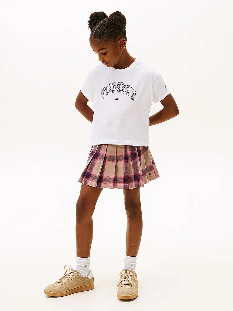 TOMMY HILFIGER | T-shirt fille | weiss