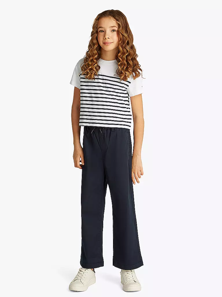 TOMMY HILFIGER | T-shirt fille | Blanc