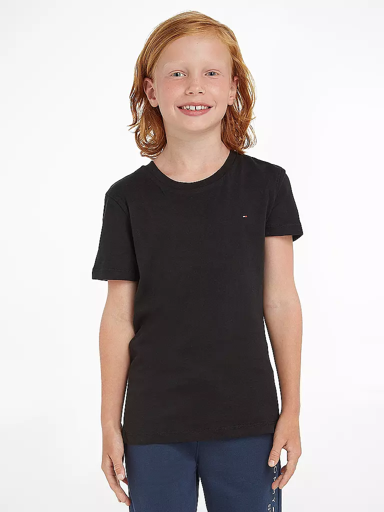 TOMMY HILFIGER | T-shirt garçon | schwarz