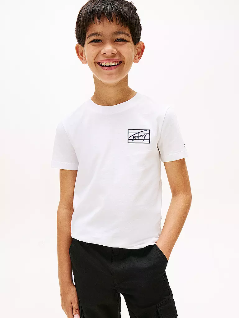 TOMMY HILFIGER | T-shirt garçon | weiss