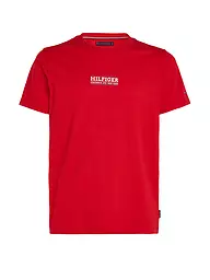 TOMMY HILFIGER | T-Shirt Slim Fit | Rouge
