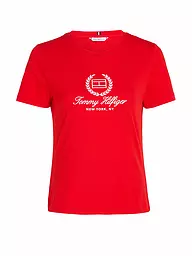 TOMMY HILFIGER | T-Shirt Slim Fit | Rouge