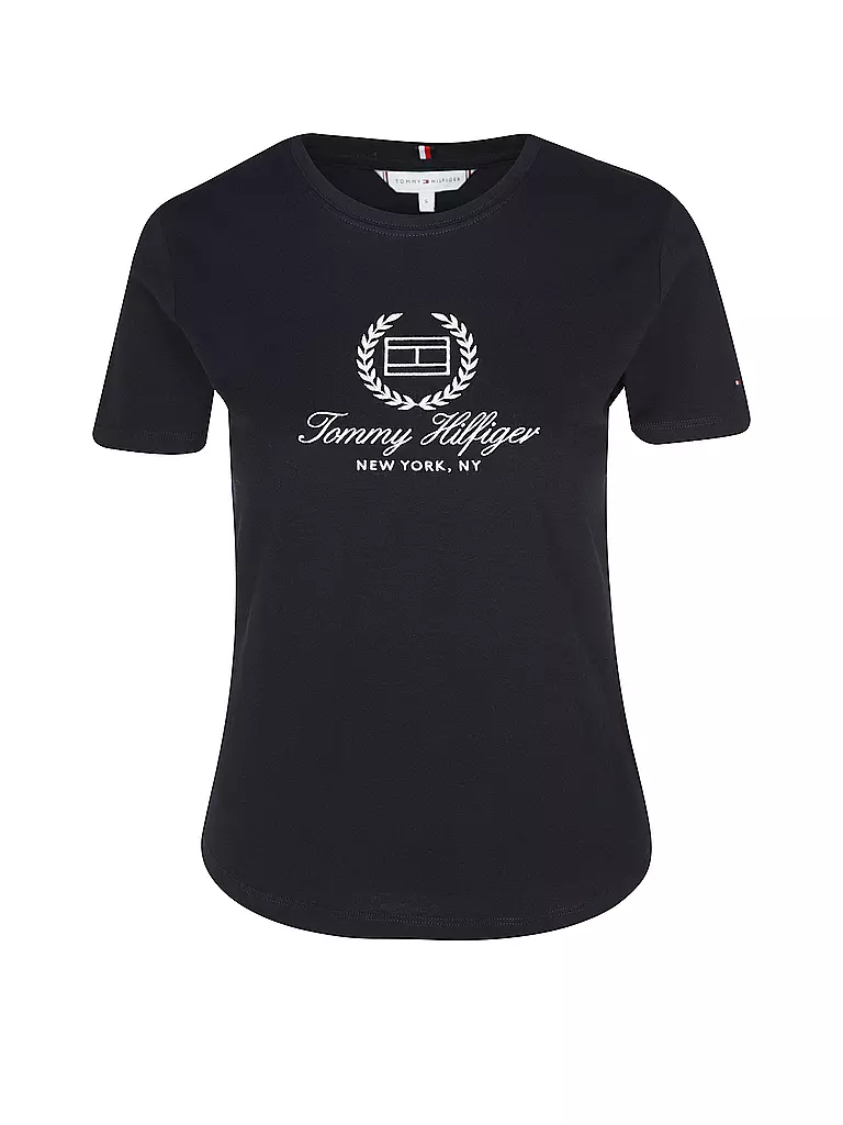 TOMMY HILFIGER | T-Shirt Slim Fit | Bleu foncé