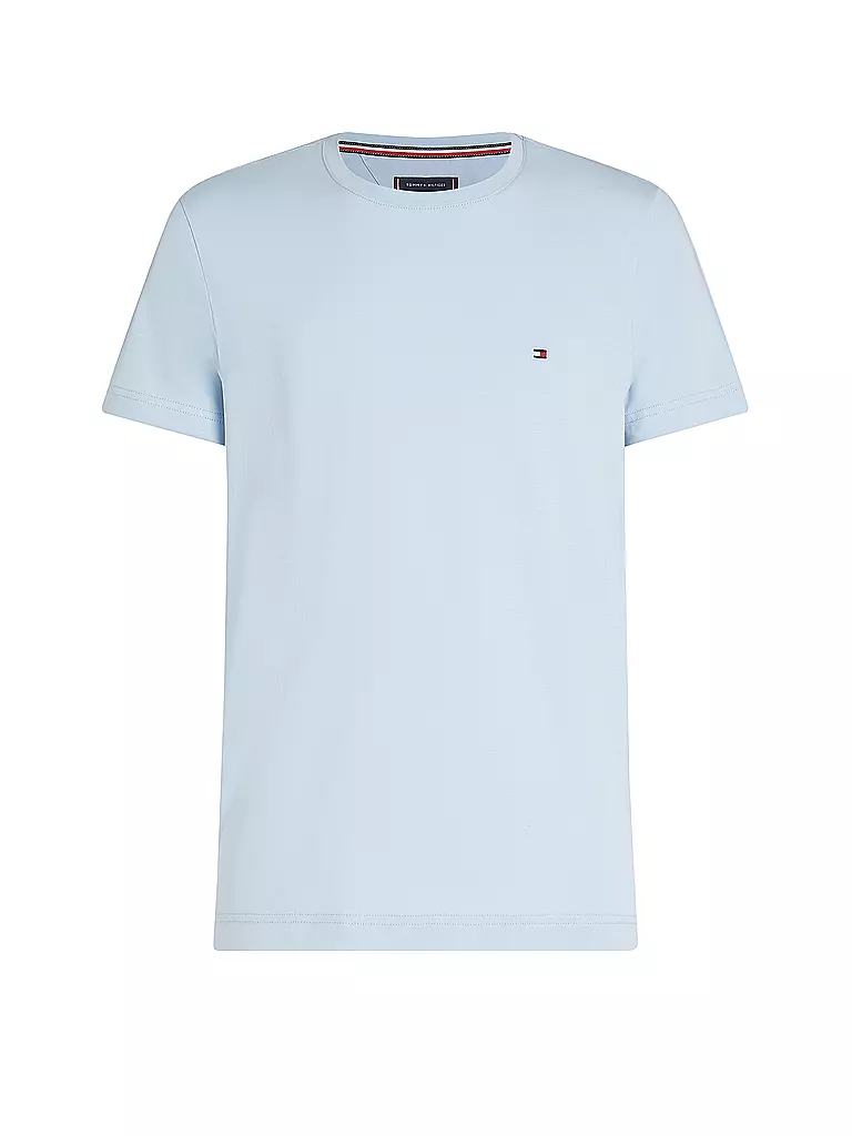TOMMY HILFIGER | T-shirt slim fit | hellblau