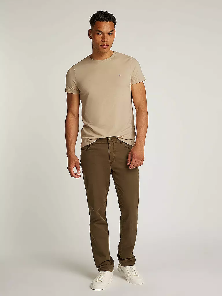 TOMMY HILFIGER | T-shirt slim fit | olive