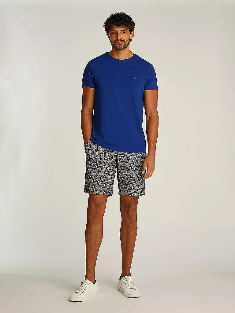 TOMMY HILFIGER | T-shirt slim fit | blau