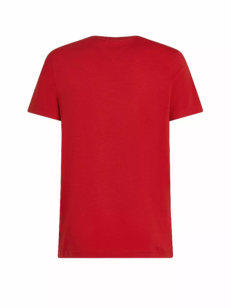 TOMMY HILFIGER | T-shirt slim fit | rot