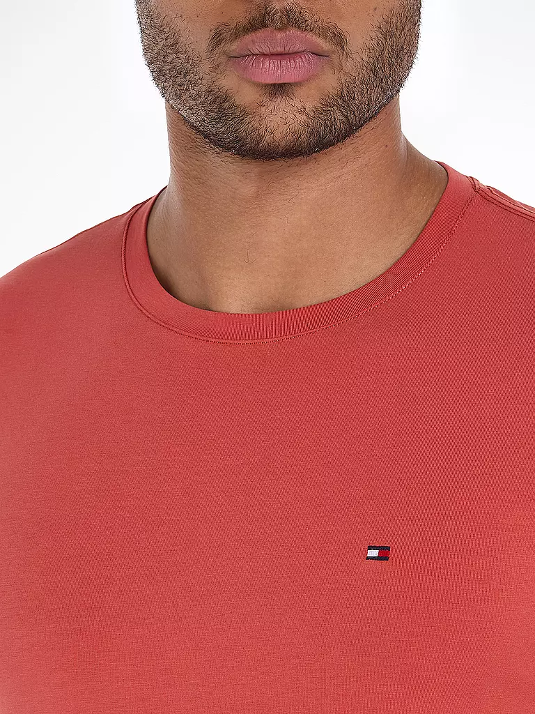 TOMMY HILFIGER | T-Shirt Slim Fit | Rouge
