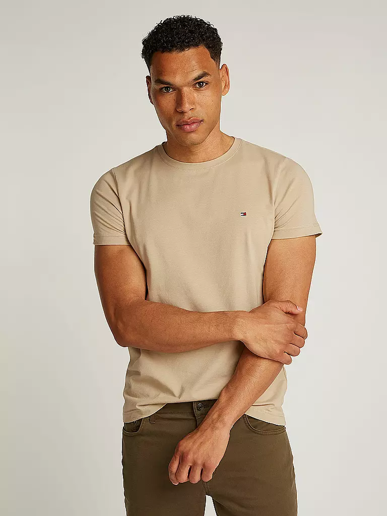 TOMMY HILFIGER | T-shirt slim fit | olive
