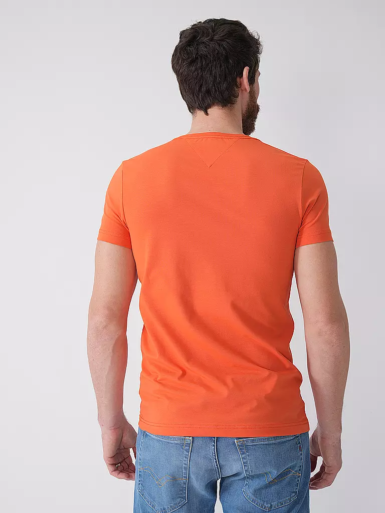 TOMMY HILFIGER | T-shirt slim fit | orange