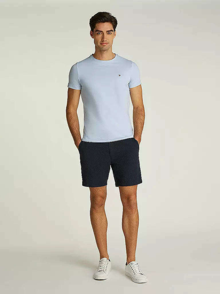TOMMY HILFIGER | T-shirt slim fit | hellblau