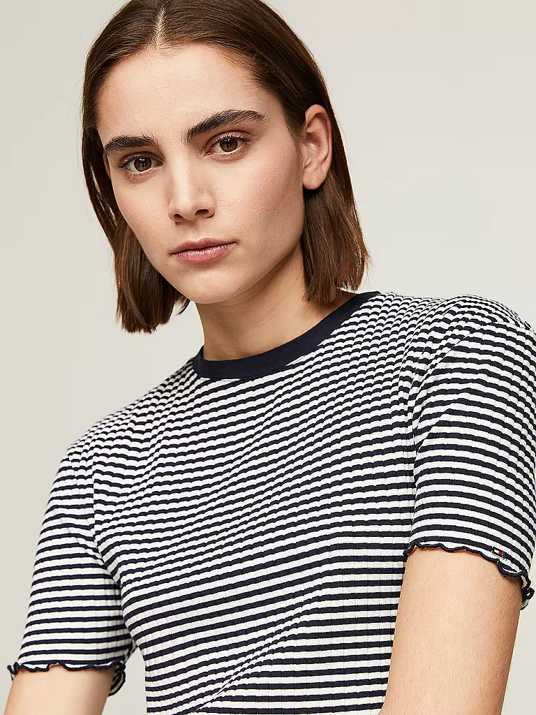 TOMMY HILFIGER | T-shirt slim fit | Bleu foncé