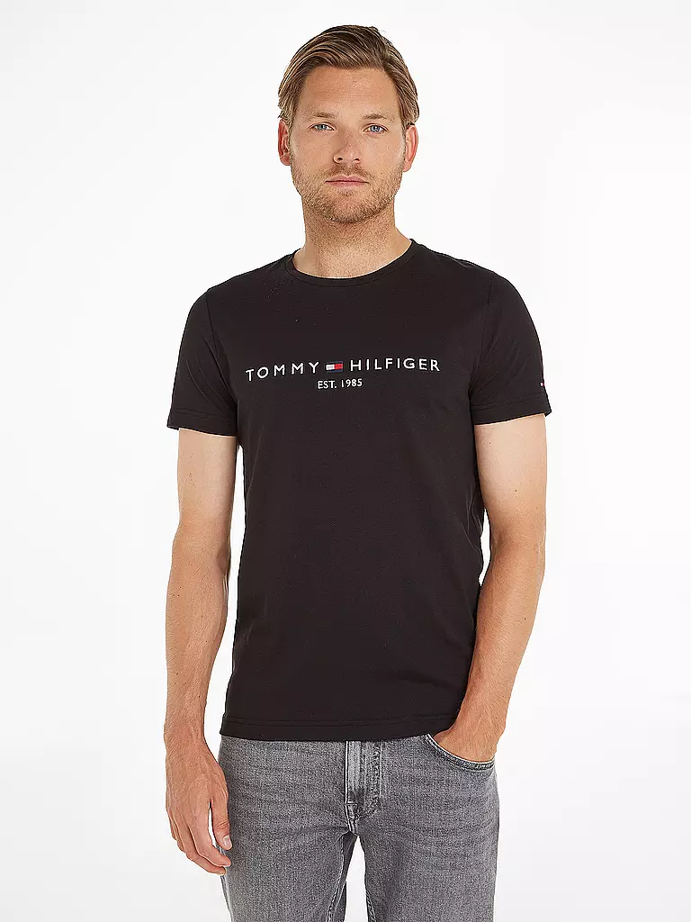 TOMMY HILFIGER | T-shirt | schwarz