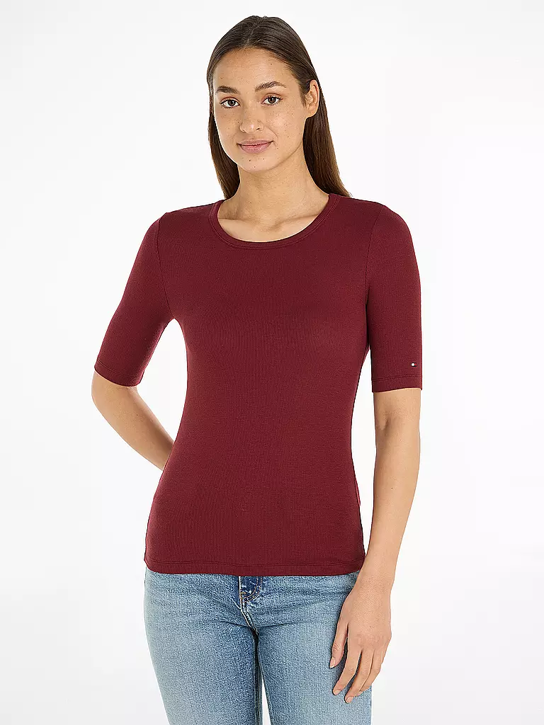 TOMMY HILFIGER | T-Shirt | Rouge foncé