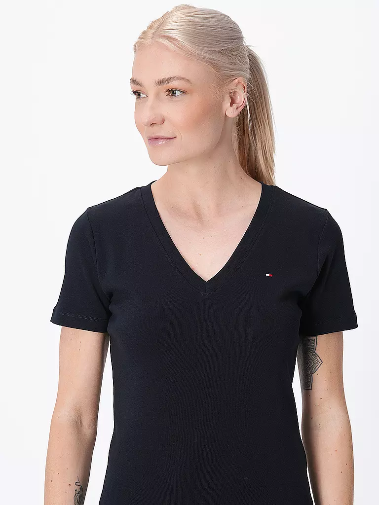 TOMMY HILFIGER | T-shirt | dunkelblau