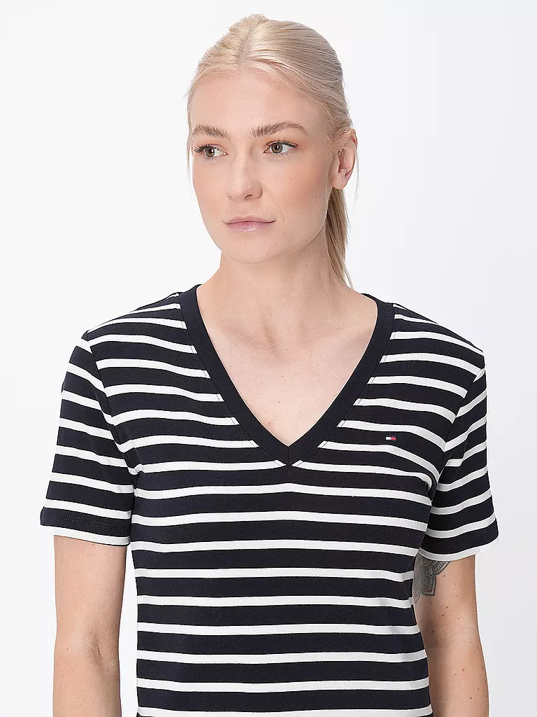 TOMMY HILFIGER | T-shirt | dunkelblau