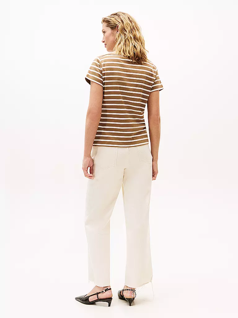 TOMMY HILFIGER | T-shirt | Marron clair