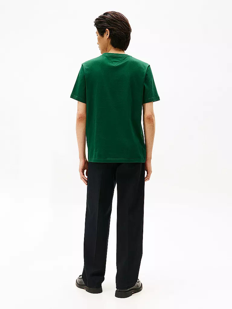 TOMMY HILFIGER | T-shirt | dunkelgrün
