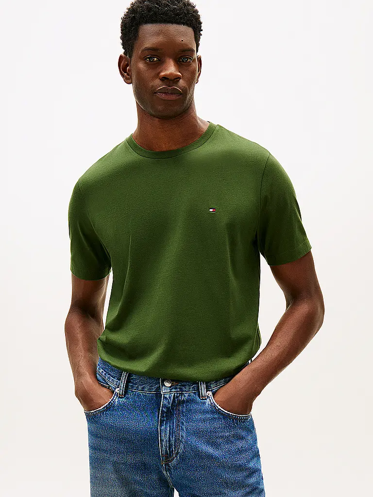 TOMMY HILFIGER | T-shirt | Vert foncé