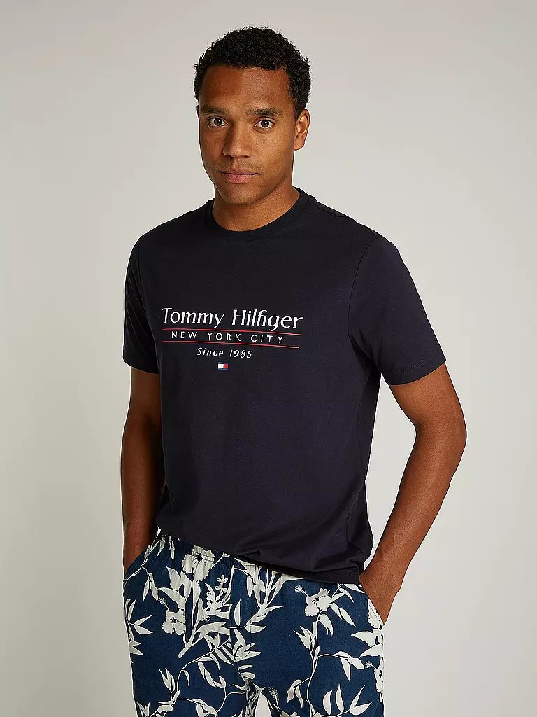 TOMMY HILFIGER | T-shirt | dunkelblau