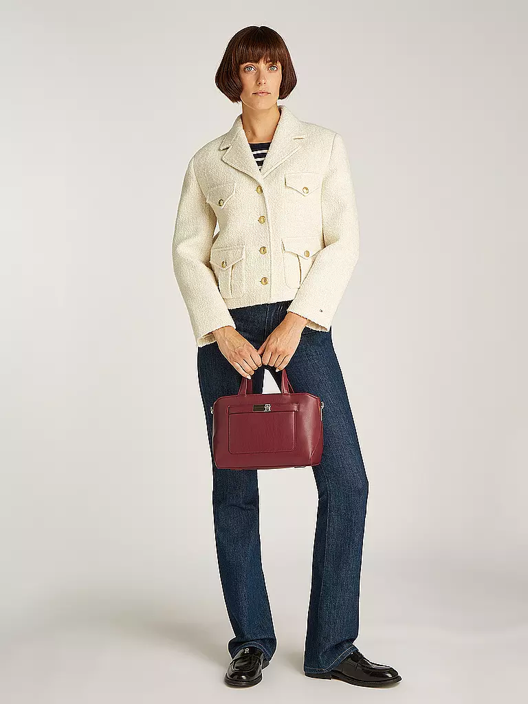 TOMMY HILFIGER | Tasche - Henkeltasche TH HERITAGE | Rouge