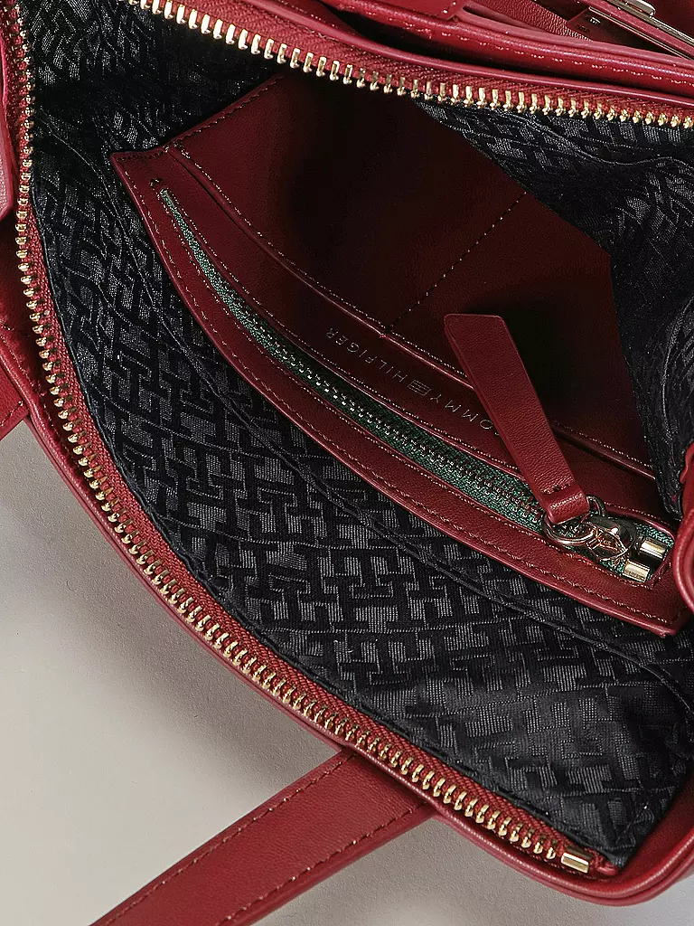 TOMMY HILFIGER | Tasche - Henkeltasche TH HERITAGE | Rouge
