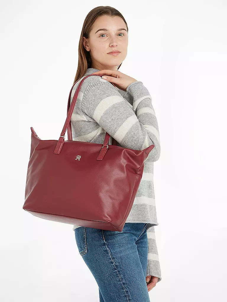 TOMMY HILFIGER | Tasche - Shopper POPPY | Rouge foncé