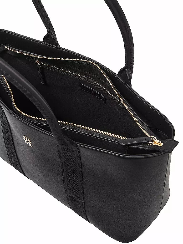 TOMMY HILFIGER | Tasche - Tote Bag TH LOGOTAPE | Noir
